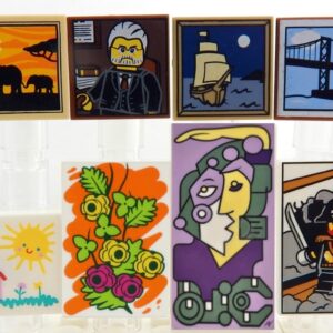 9 Pieces of LEGO Artwork