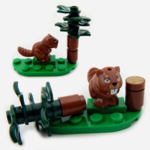 LEGO Beaver Scene