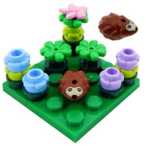 LEGO Hedgehog Scene (one Hedgehog)