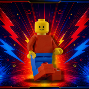 Classic LEGO Brick Sliders Minifig