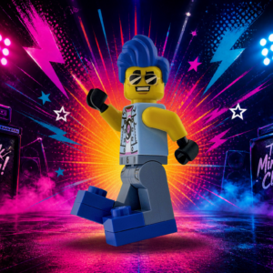 Chuck with LEGO Brick Sliders Minifig