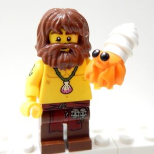 Castaway Carl and hermit crab pal Herman