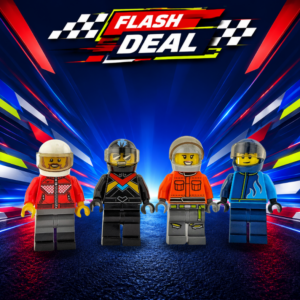 Mystery LEGO Race Car Driver Minifig