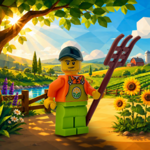 LEGO Farmer Finn Minifig