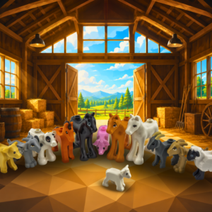 2-Pack of Mystery LEGO Farm Animals