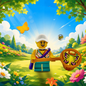 LEGO Bug Hunter Bailey Minifig