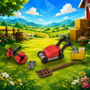 LEGO Lawn Equipment