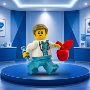 LEGO Dr Goodhealth Minifig