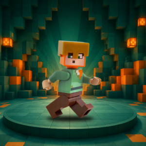 LEGO Minecraft Alex Minifig