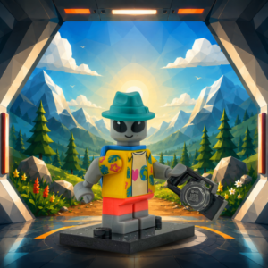 LEGO CMF26 Alien Tourist Minifig