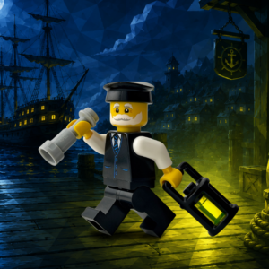 LEGO Ship Captain Minifig