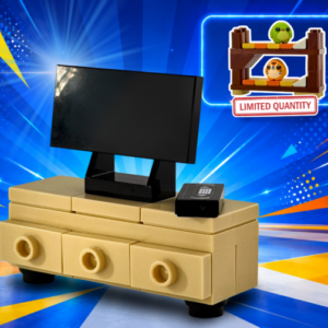 LEGO TV Cabinet with VHS