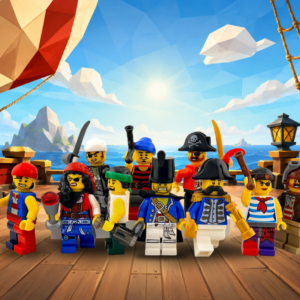Mystery LEGO Pirate Minifig