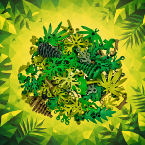 10-Pack of Mystery LEGO Greenery Pieces