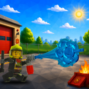 LEGO Firefighter Lady