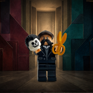 LEGO Snips McSkull Barber
