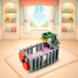 LEGO Baby Bed Build