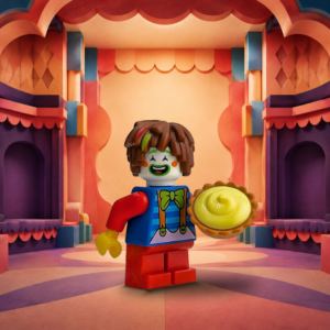 LEGO Beanz the Clown Minifig