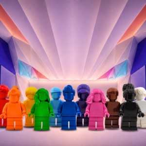 Mystery LEGO Monochrome Minifig