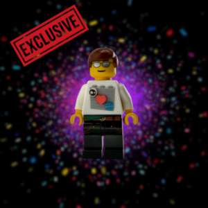 Exclusive! Eye-Heart-TMC Minifig