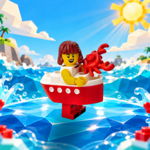 LEGO Crab Catcher Cathy