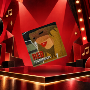 Custom Printed LEGO Tay-Tay RED Album