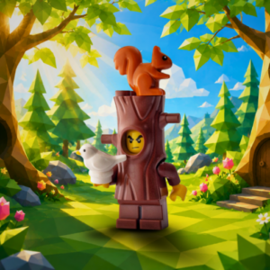 LEGO Forrest with Forest Friends