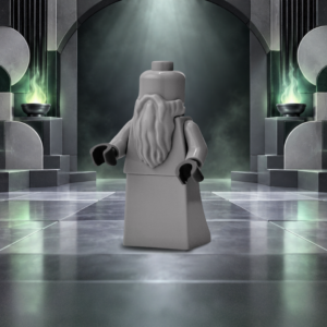 LEGO Bearded Statue