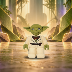 LEGO Yoda 11″ Plushie
