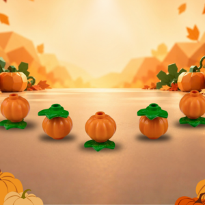 5-Pack of LEGO Pumpkins